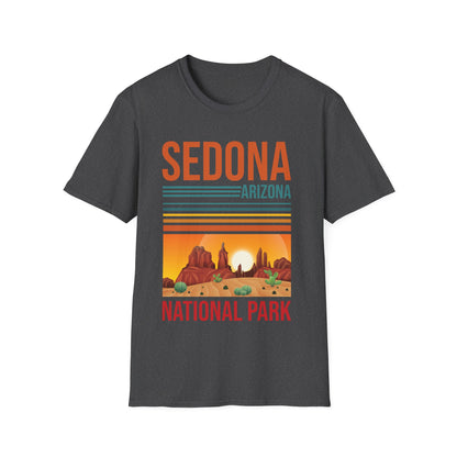 Sedona Arizona National Park Mountains Camping Vacation T-Shirt For Men Women Travelers