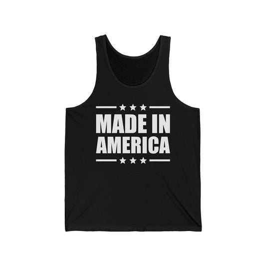 Made In America Shirt Patriotic Funny 4th of July Tank Top For Men Women Tank Top