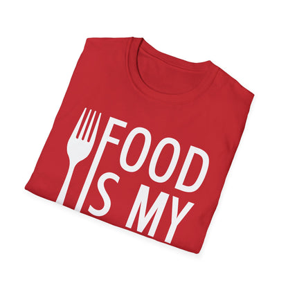 Food Is My Love Language Food Lover Chef Cook Foodie T-Shirt For Men Women Travelers