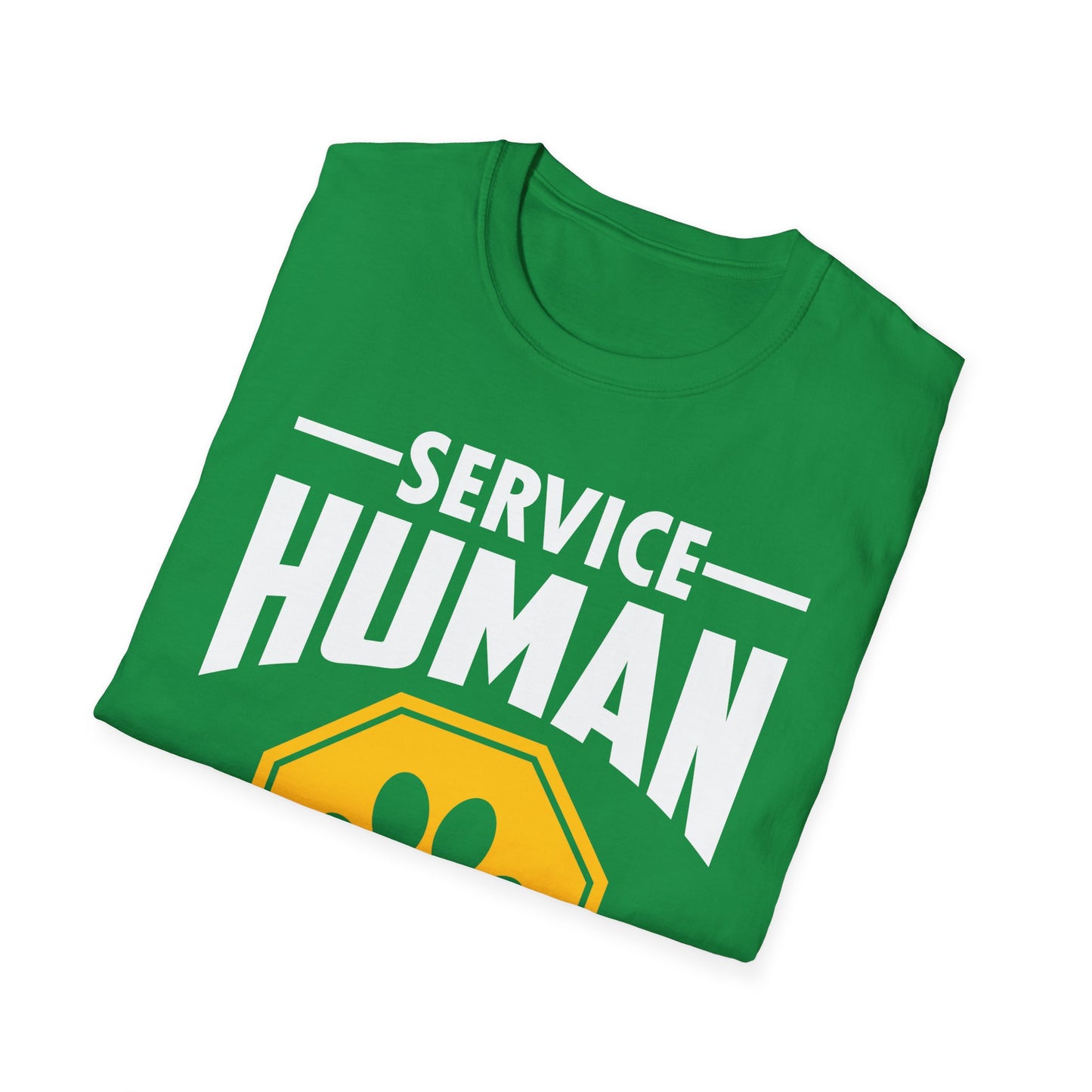 Funny Service Human Do Not Pet Dog Lover T-Shirt Men Women