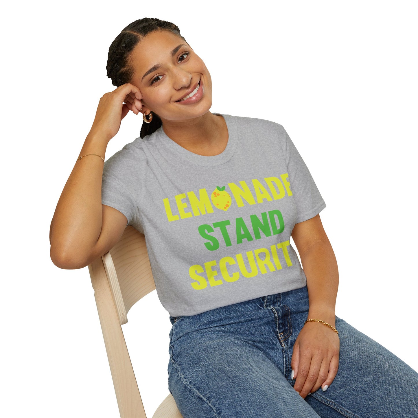 Funny Lemonade Stand Security Summer T-Shirt For Men Women T-Shirt