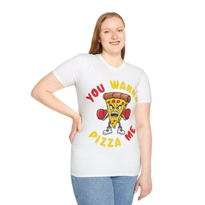 Funny You Wanna Pizza Me Foods Lovers T-Shirt For Men Women T-Shirt