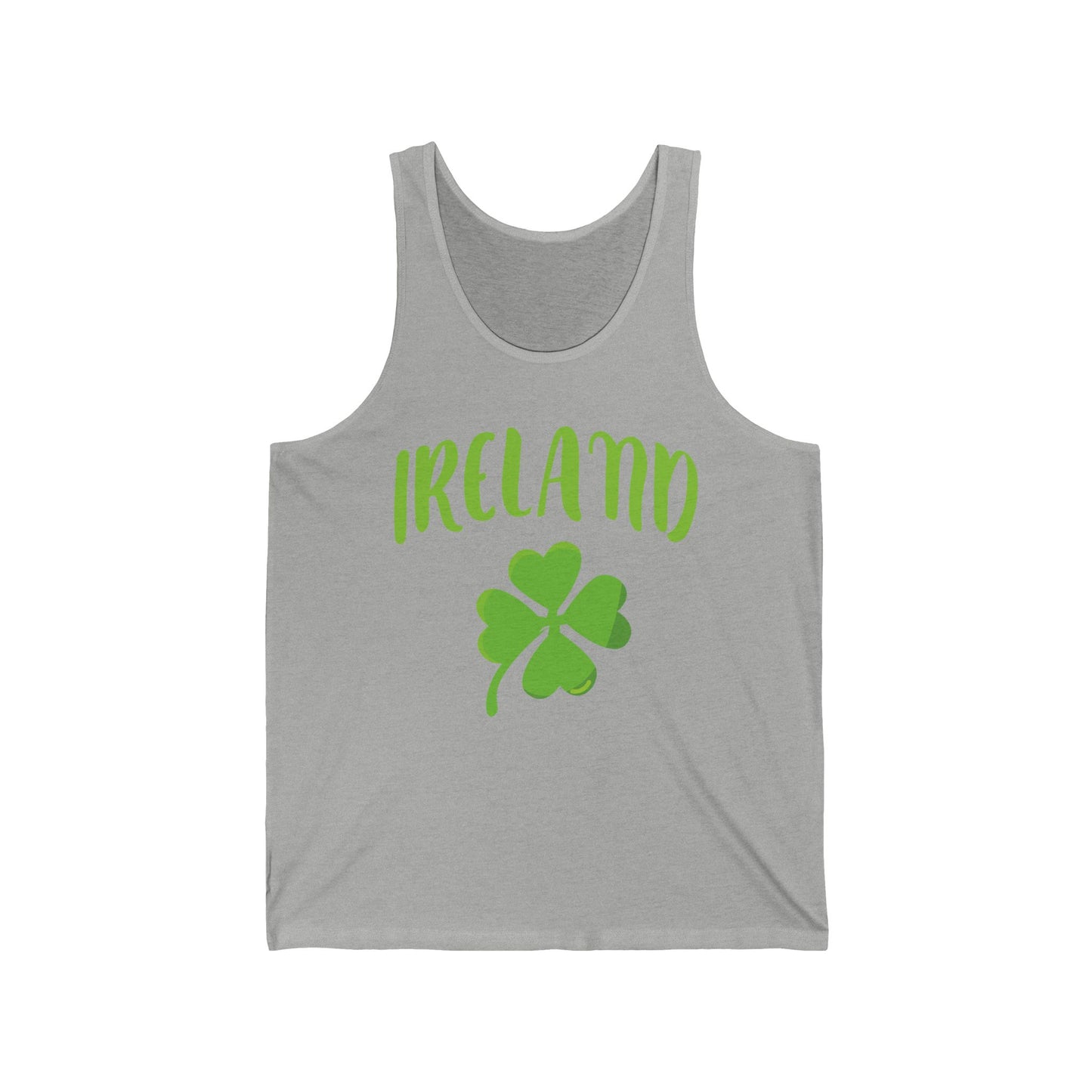 Ireland Shamrock St Patricks Day Clover Irish Tank Top For Men Women Tank Top