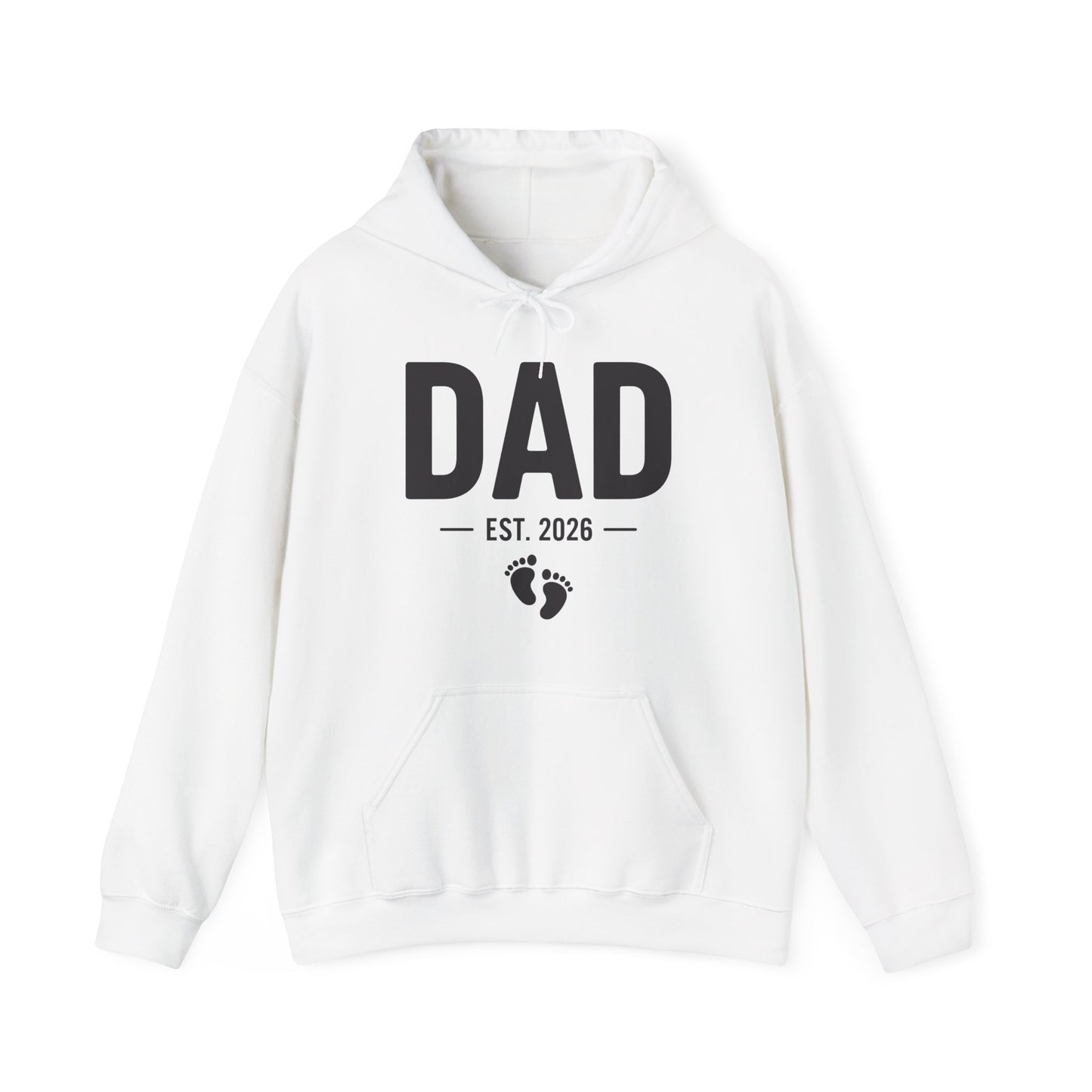 Funny Dad Est 2026 To Be Gifts First Time Dad New Daddy Hoodie For Men Women