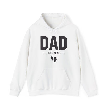 Funny Dad Est 2026 To Be Gifts First Time Dad New Daddy Hoodie For Men Women