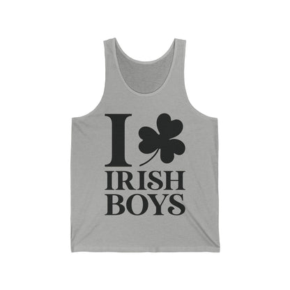 Funny I Love Irish Boys Shamrock St Patricks Day Tank Top For Men Women Tank Top