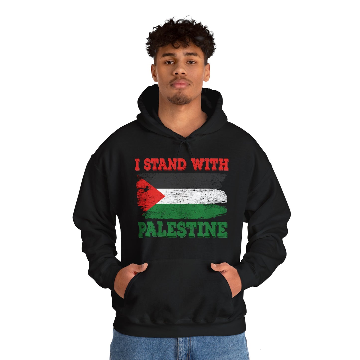 I Stand With Palestine Free Palestine Flag Gaza Palestinian Flag Hoodie For Men Women Hoodie