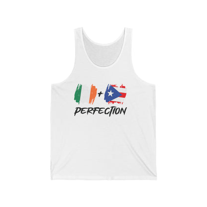 Irish Plus Puerto Rican Perfection Heritage Tank Top For Men Women Tank Top