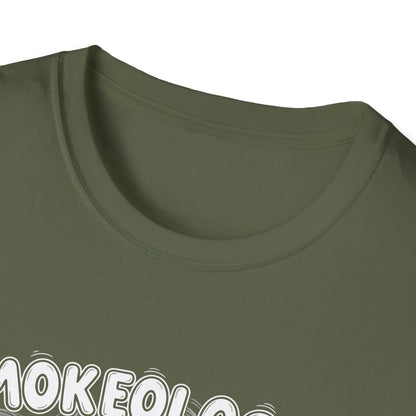 Funny Smokeologist Pitmaster BBQ Smoker Grilling T-Shirt