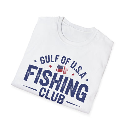 Funny Gulf of US America Fishing Club Hobby Fisher T-Shirt For Men Women