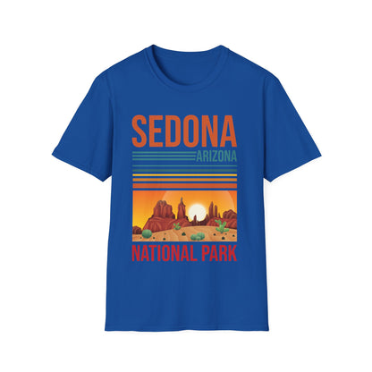 Sedona Arizona National Park Mountains Camping Vacation T-Shirt For Men Women Travelers