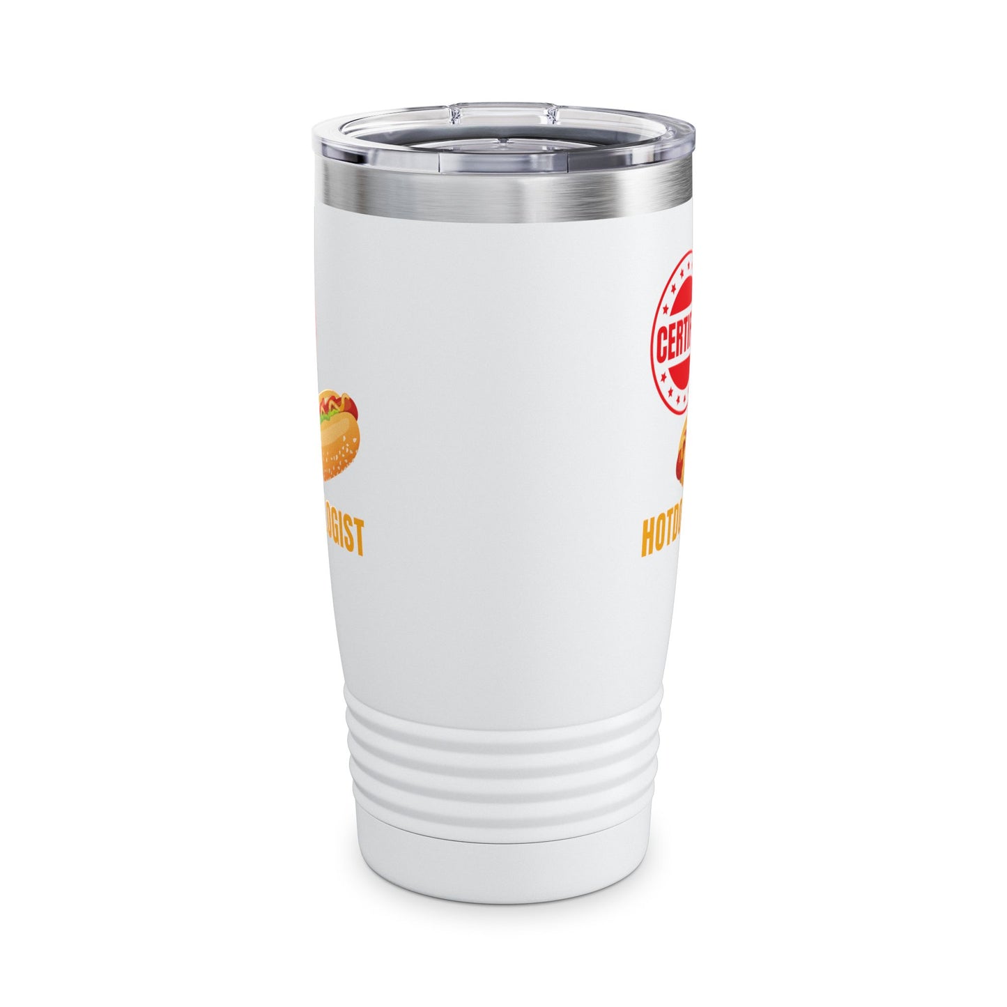 Certified Hotdogologist Hotdog Cool Sausage Hot Dog Lover Tumbler For Men Women Tumbler