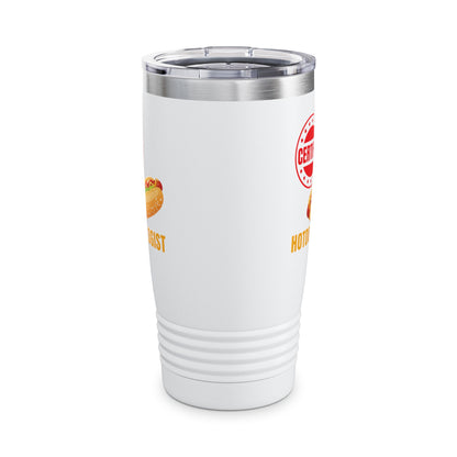 Certified Hotdogologist Hotdog Cool Sausage Hot Dog Lover Tumbler For Men Women Tumbler