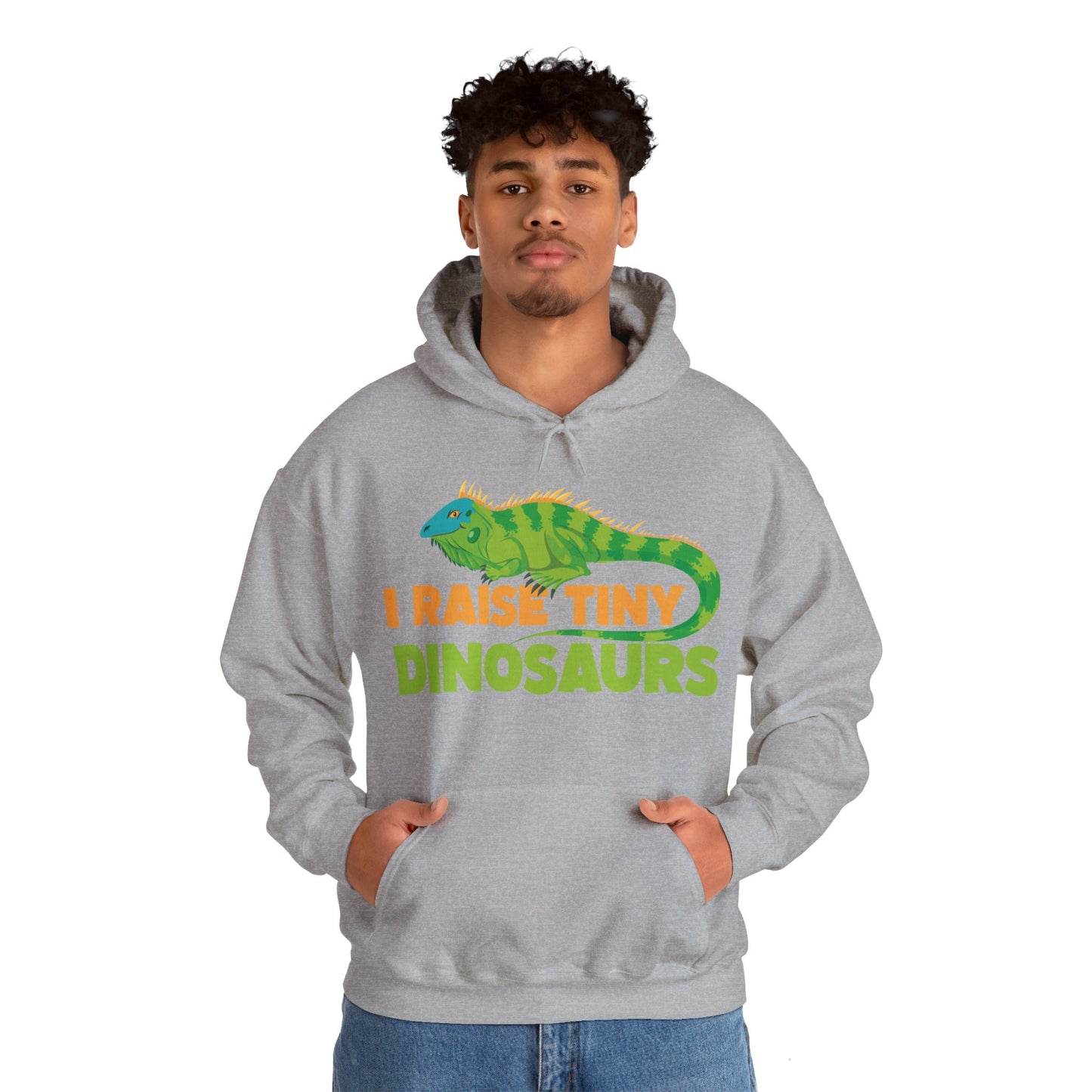 Funny Leopard Gecko I Raise Tiny Dinosaurs Lizard Reptile Geckos Hoodie For Men Women