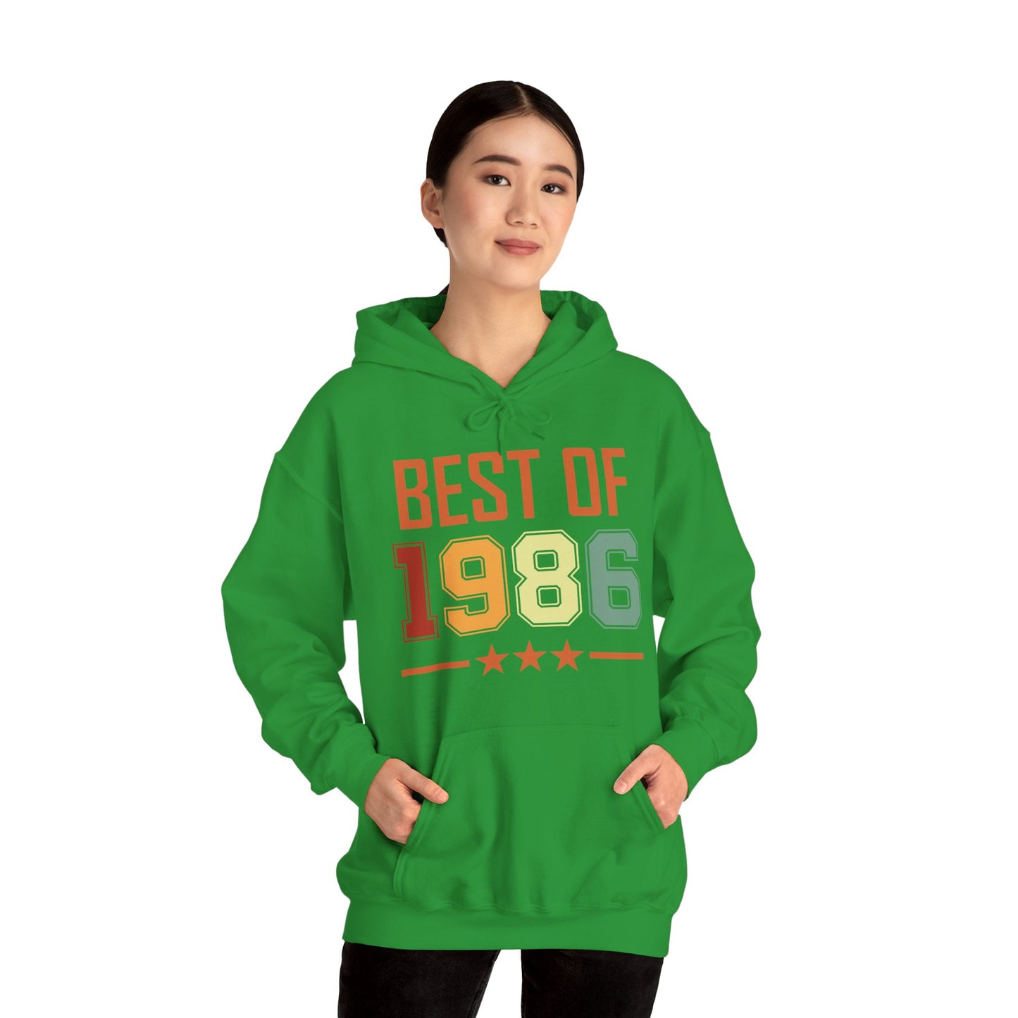 Funny Vintage Best of 1986 40 Year Old Gift 40th Birthday Hoodie For Men Women Hoodie