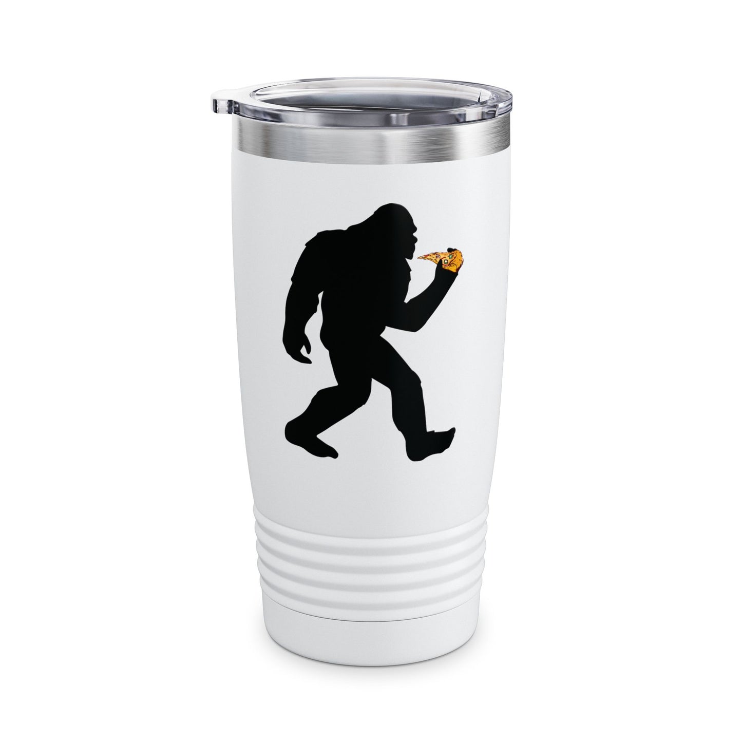 Funny Bigfoot Pizza Food Lovers Foodie Gifts Pepperoni Tumbler Men Women