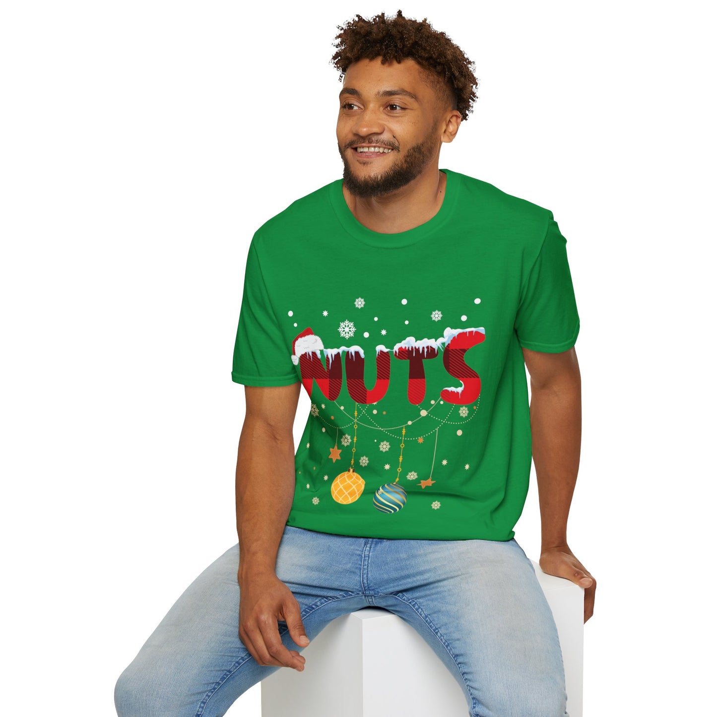 Chest Nuts Matching Chestnuts Funny Christmas Couples Nuts T-Shirt