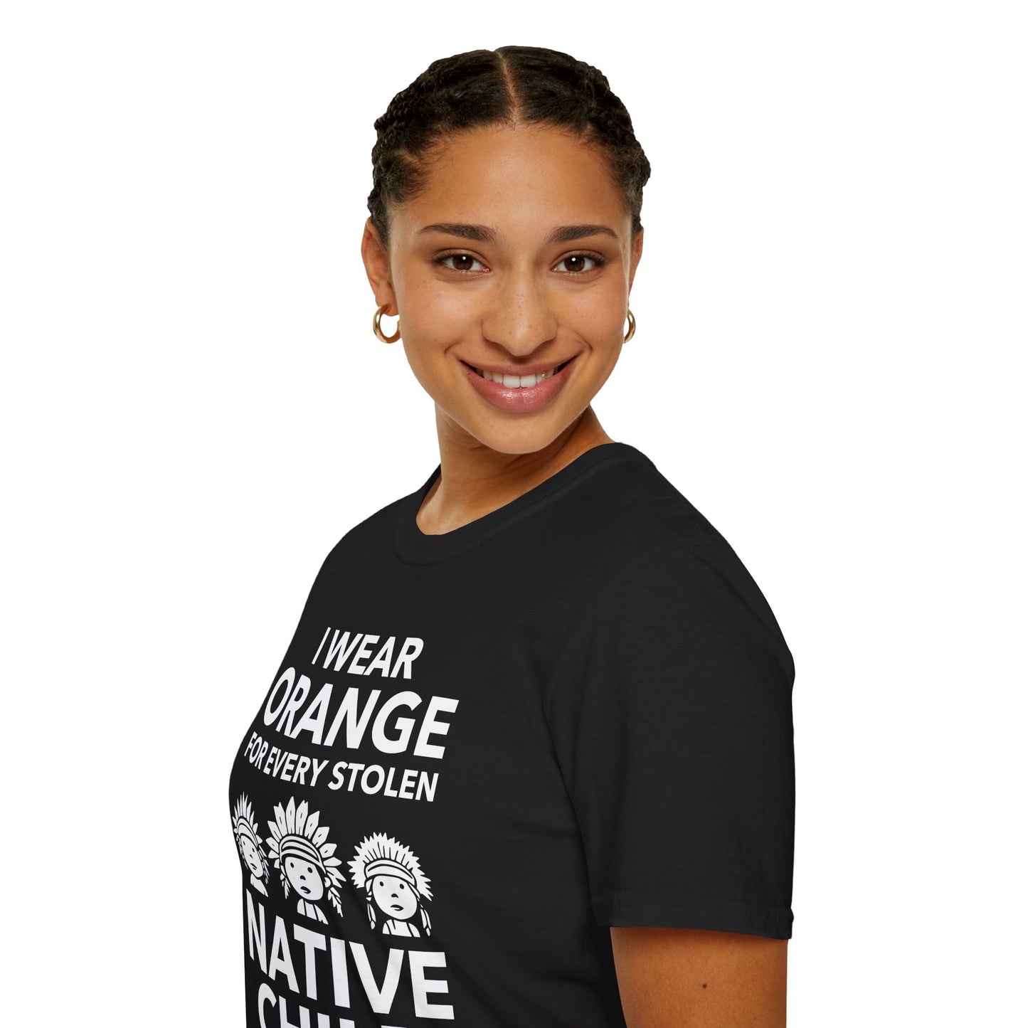 I Wear Orange for Every American Native Child Indian Pride T-Shirt for Men Women