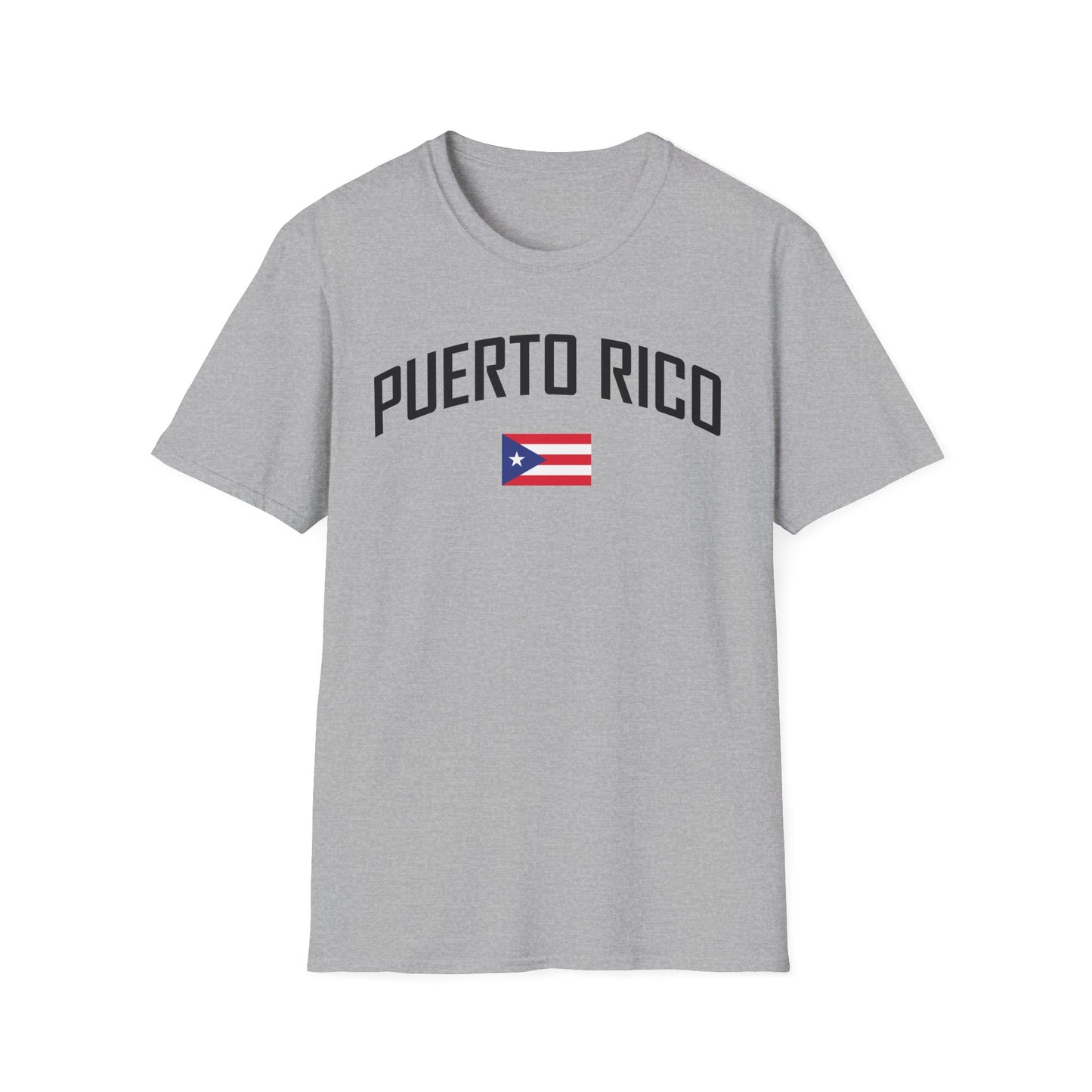 Puerto Rico Flag Retro Text T-Shirt