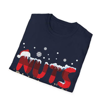 Chest Nuts Matching Chestnuts Funny Christmas Couples Nuts T-Shirt