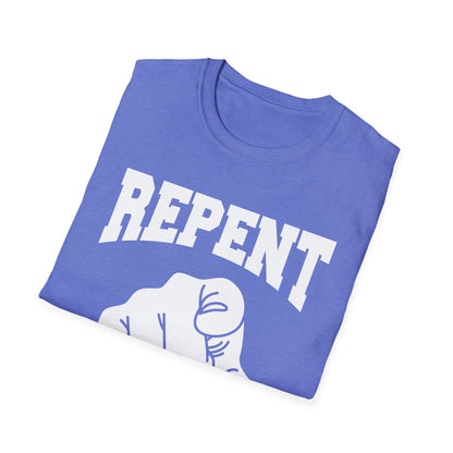 Funny Repent Sinner Christian Jesus Bible T-Shirt Men Women