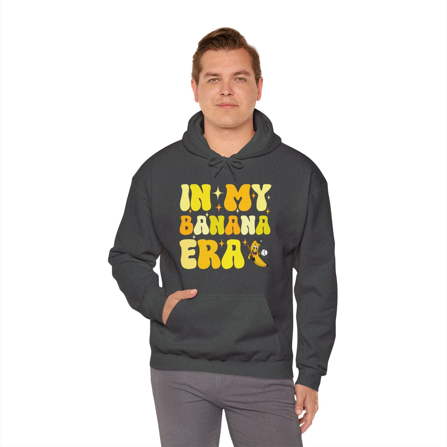 Funny In My Bananas Era Fruit Lover Baseball Player Hoodie For Men Women Hoodie