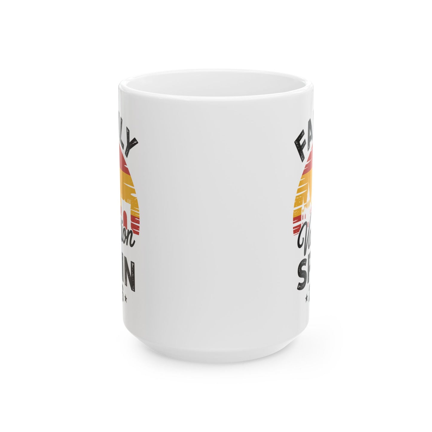 Family Vacation Spain 2026 Traveler Trip Tour Coffee Mug For Men Women