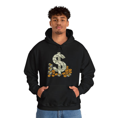 Cool As Dollar Bill Dollar Sign $$ Gift Hoodie For Men Women Hoodie