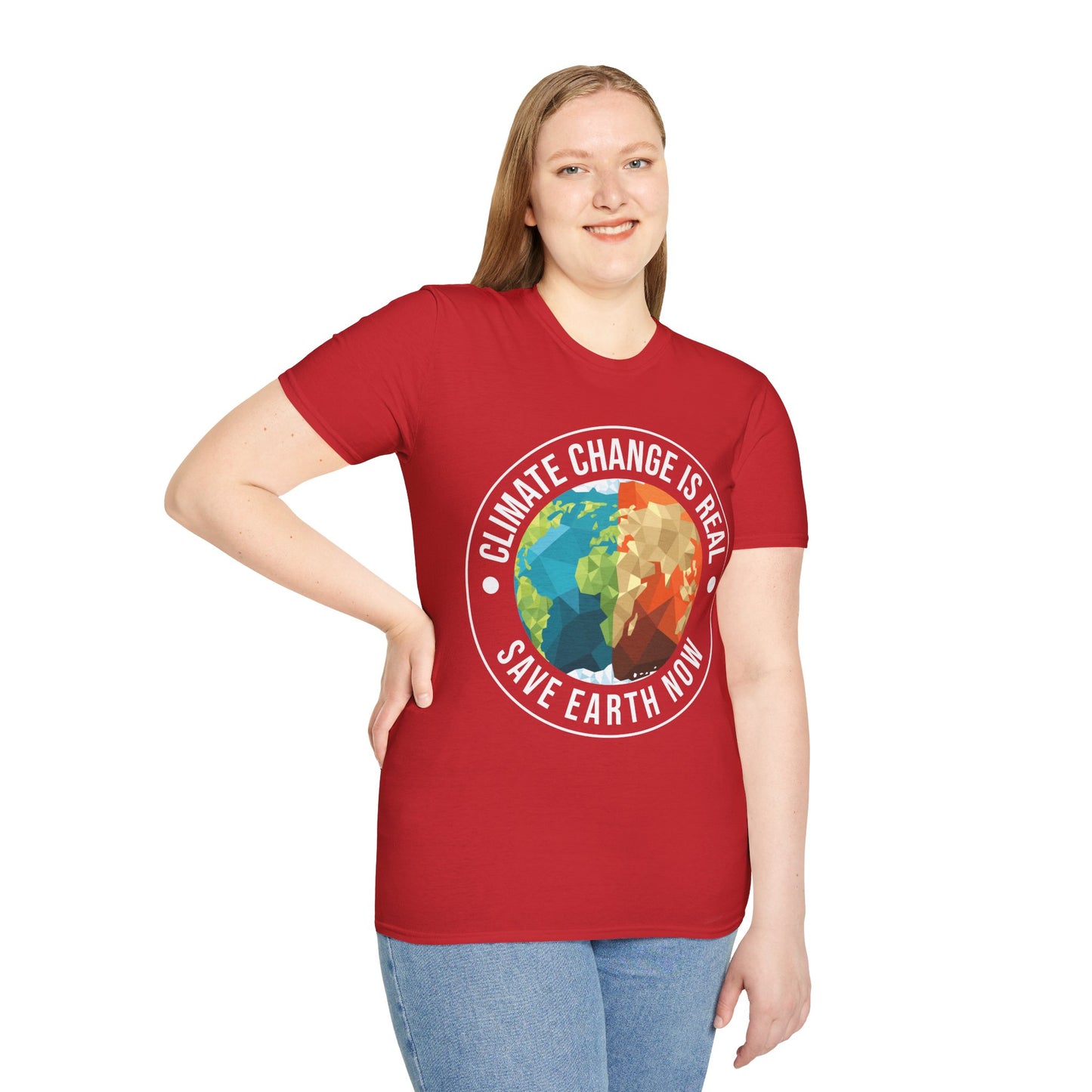 Climate Change Is Real Environmentalist Earth Advocate Save the Earth T-Shirt Men Women