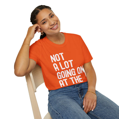 Funny Not a Lot Going on at the Moment Distressed T-Shirt For Men Women