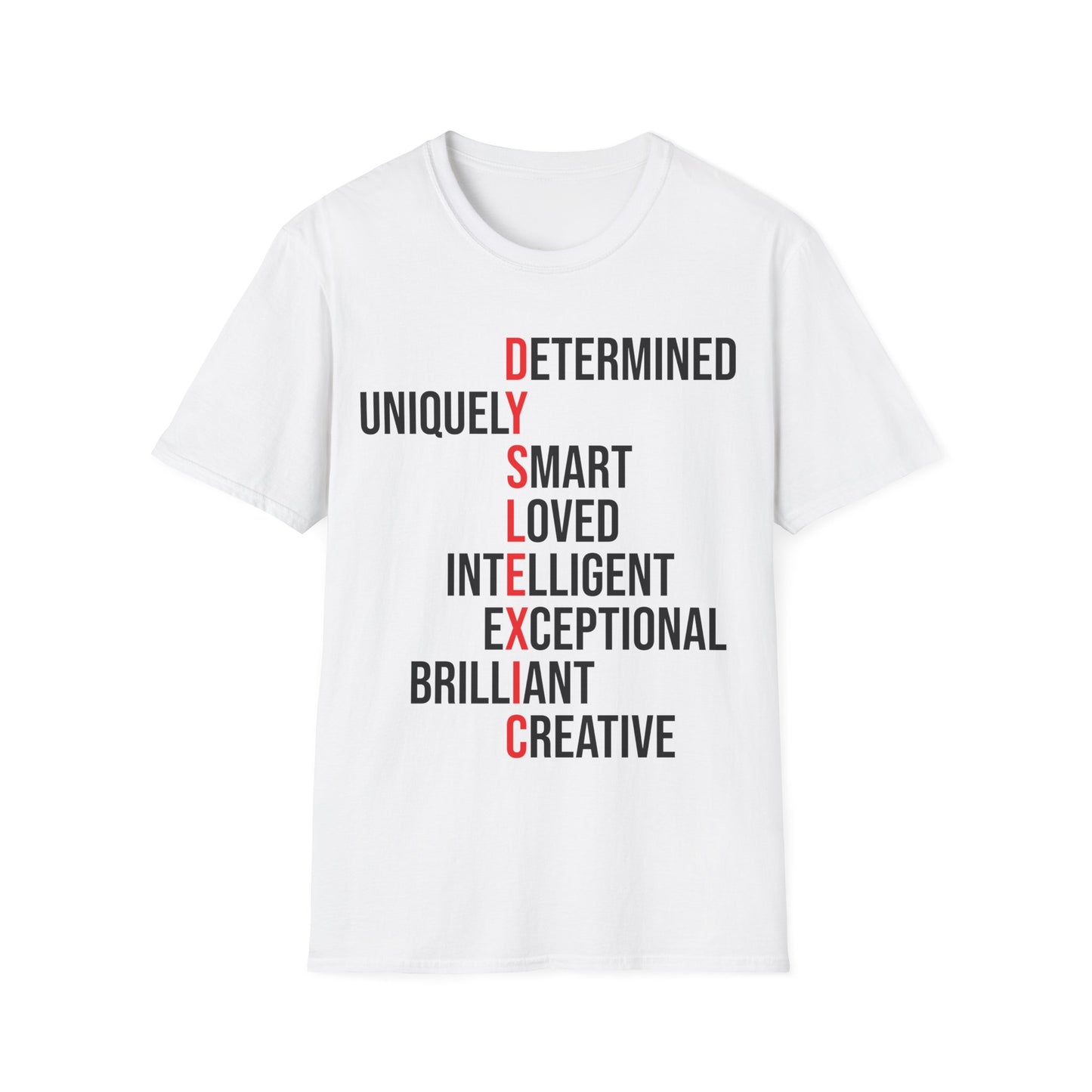 Dyslexia Awareness Teacher Therapist Unique Dyslexic Reading Therapy T-Shirt Men Women