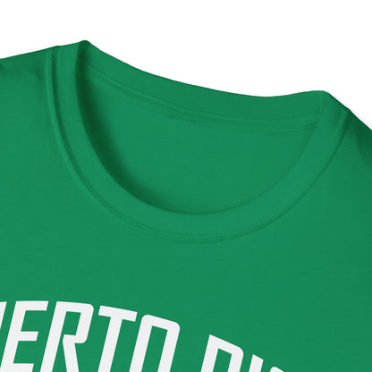 Puerto Rico Flag Retro Text T-Shirt
