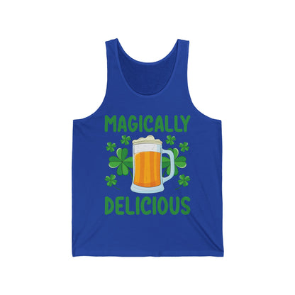 Funny Magically Delicious St Patrick's Day Irish Pride Tank Top For Men Women Tank Top