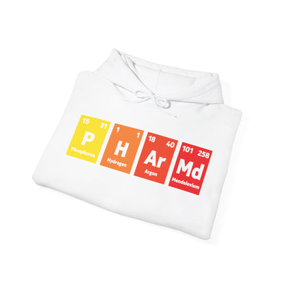 PharmD Pharmacy Graduate Pharmacy School Periodic Table Gift Hoodie