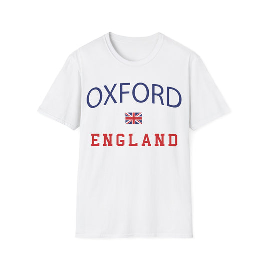 Oxford England Vintage Athletic Sports T-Shirt For Men Women T-Shirt