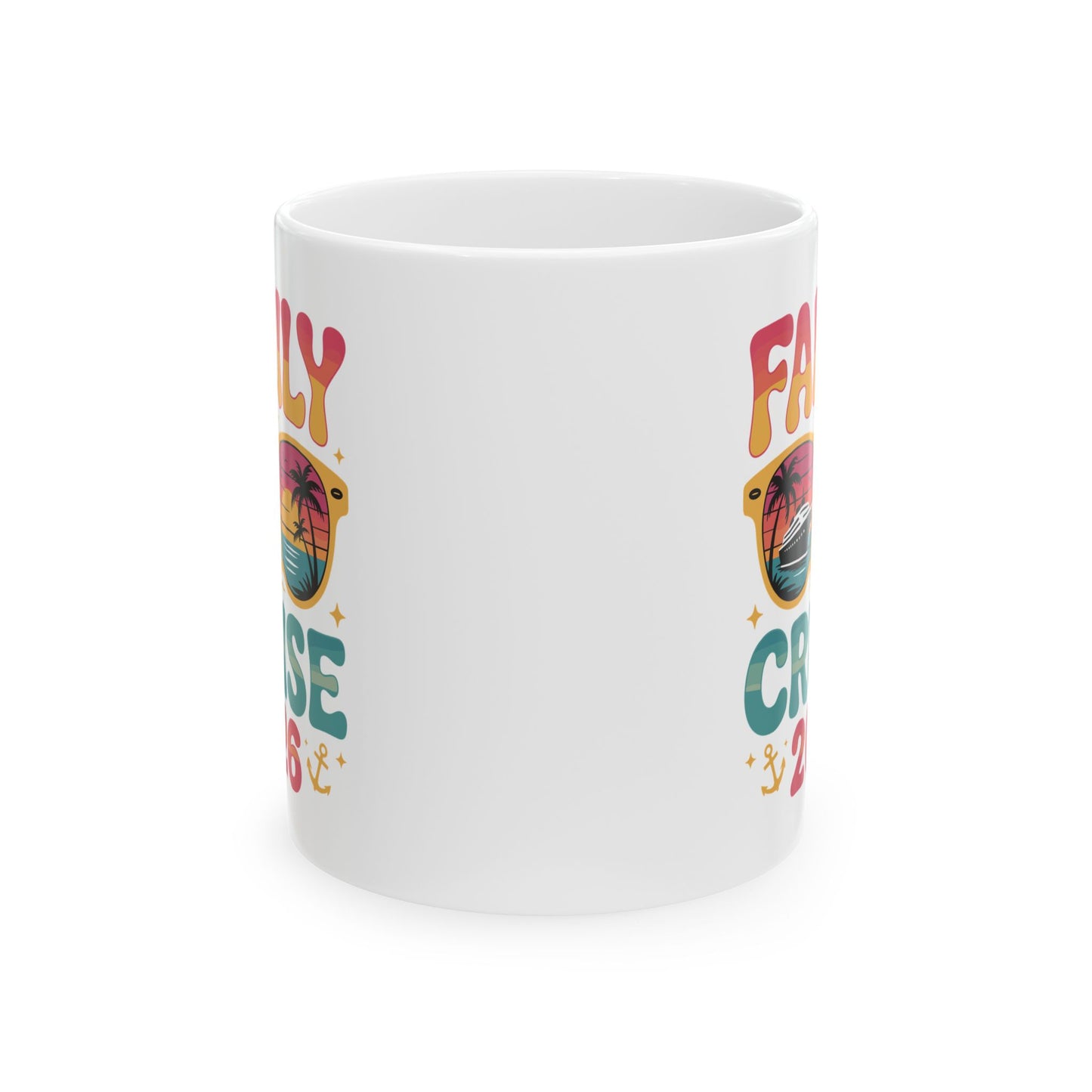 Family Cruise 2026 Summer Vacation Matching Family Cruise Coffee Mug For Women