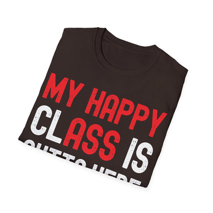 Funny My Happy ClAss Is Outta Here 2024 Shirt Graduation T-Shirt