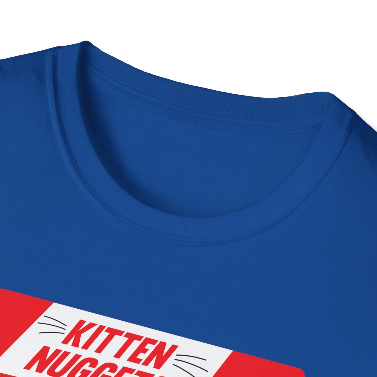 Funny Kitten Nuggets Food Pun Cat Lover Gift Chicken Nuggets T-Shirt For Men Women T-Shirt