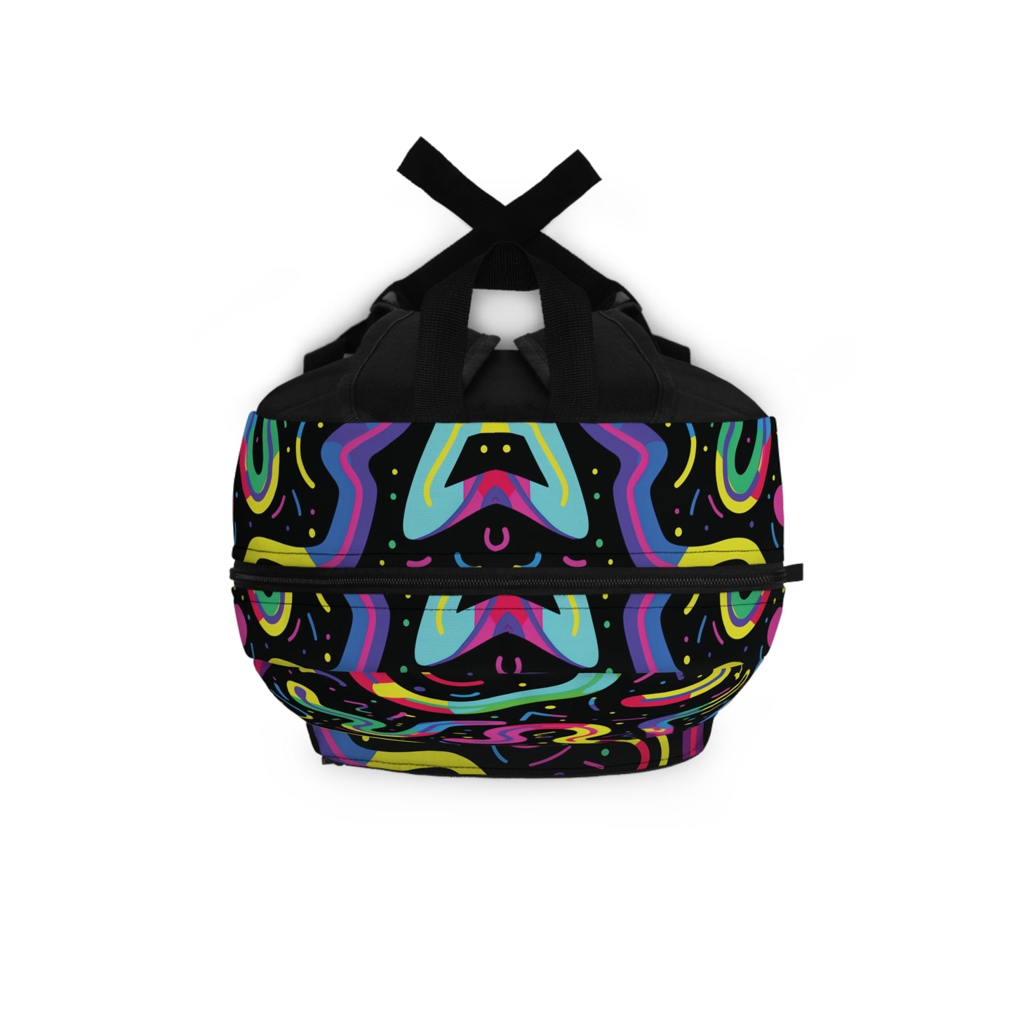 Neon Pattern Cool Colors Backpacks for Men Women School, Capacity School Backpacks