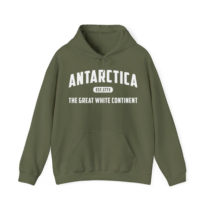 Antarctica Est. 1773 Vintage Artic Great White Continent Hoodie For Men Women Hoodie