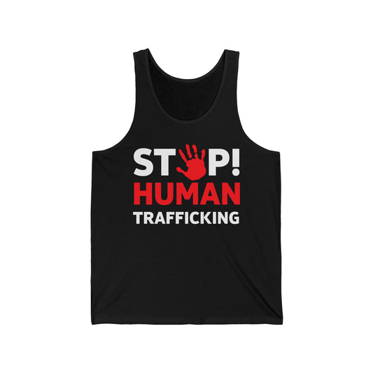 Human Trafficking Awareness End It Stop Slavery Tank Tops For Men Women