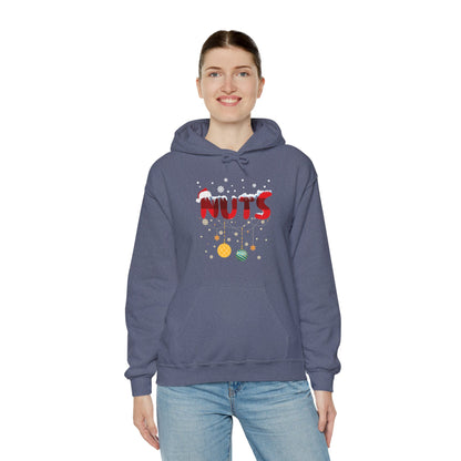 Chest Nuts Matching Chestnuts Funny Christmas Couples Nuts Hoodie