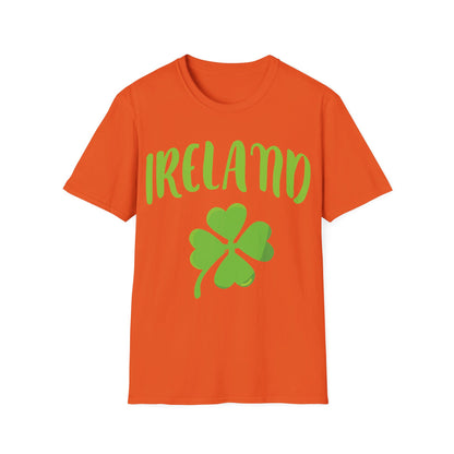 Ireland Shamrock St Patricks Day Clover Irish T-Shirt For Men Women T-Shirt