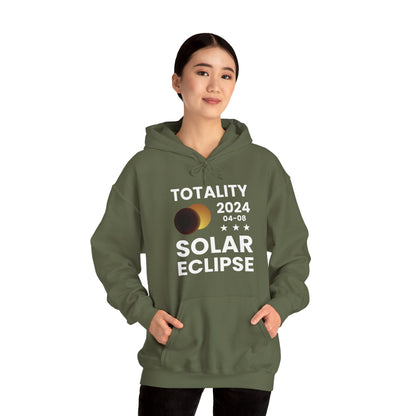 Totality Solar Eclipse 2024 America Retro Total Eclipse Hoodie For Men Women Hoodie