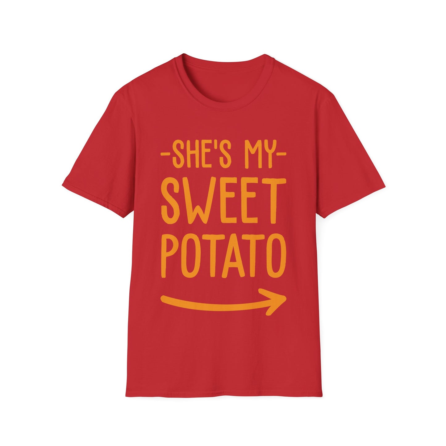 Copy of Funny Shes My Sweet Potato T-Shirt I YAM Couples Matching Shirt Tshirt Men Women