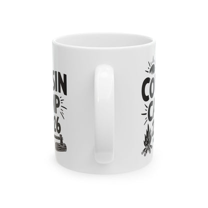 Cousin Camp 2026 Summer Vacation Trip Matching Family Coffee Mug For Men Women