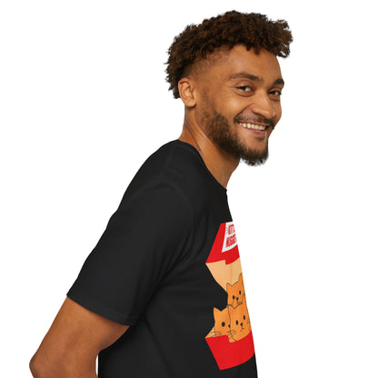 Funny Kitten Nuggets Food Pun Cat Lover Gift Chicken Nuggets T-Shirt For Men Women T-Shirt