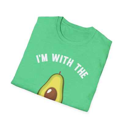 Funny I Am with The Toast Avocado Halloween Costume T-Shirt Men Women