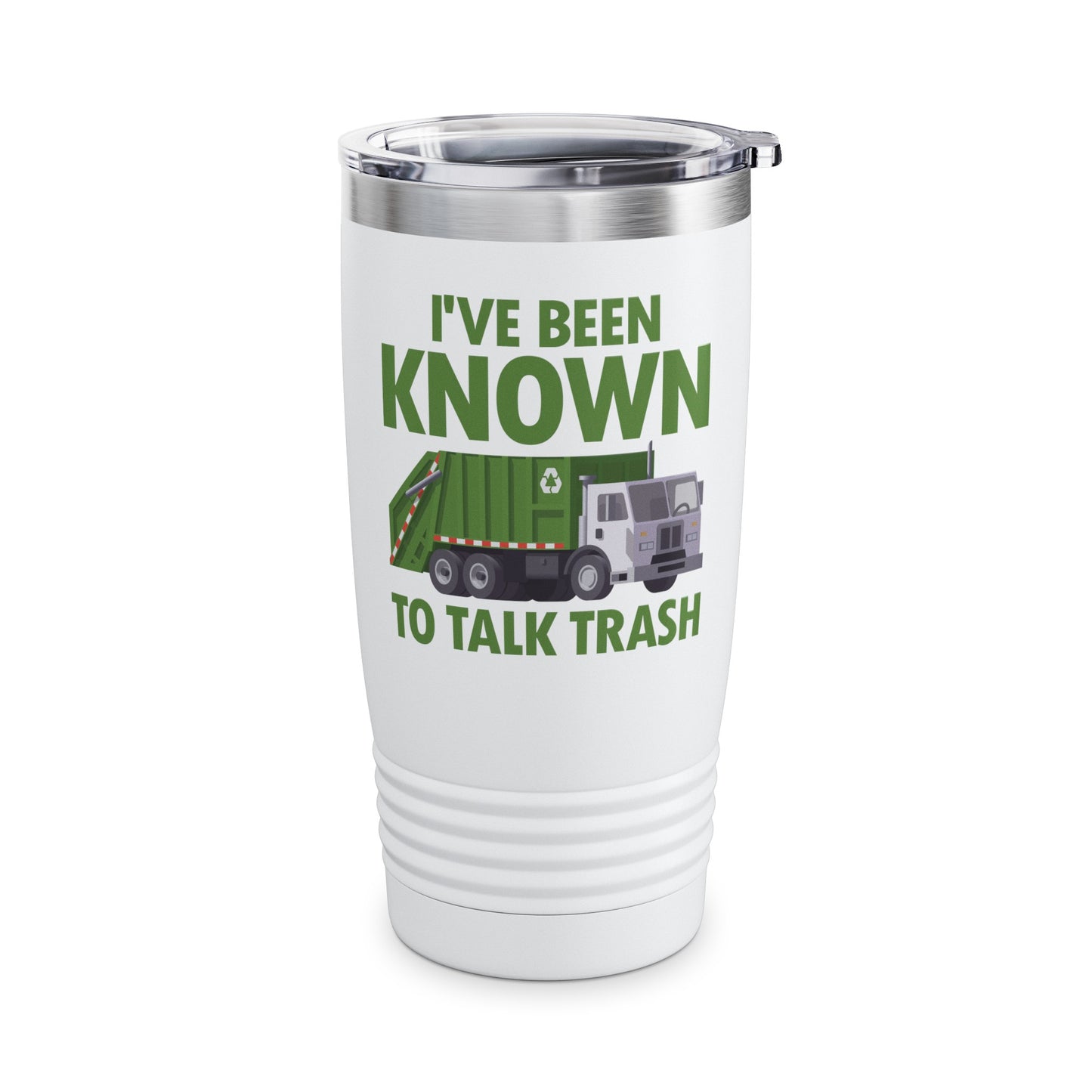 Funny Talk Trash Garbage Truck for Sanitation Worker Tumbler