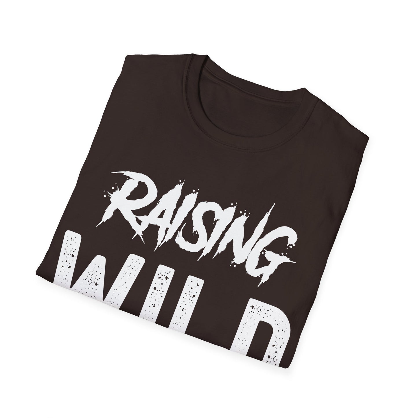 Womens Raising Wild Things Mom Cute Mothers Day Birthday T-Shirt